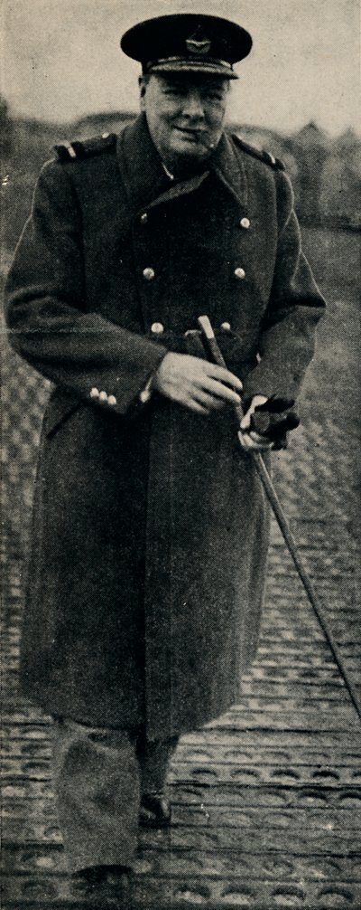 Churchill como Aviador, c1945 de Unbekannt