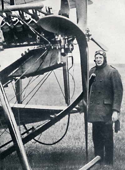 Churchill se interesó en los aviones y previó las mayores posibilidades, 1914, 1945 de Unbekannt