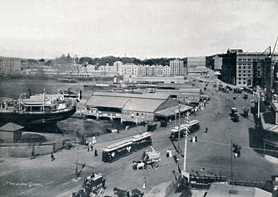 Circular Quay, c1900 de Unbekannt