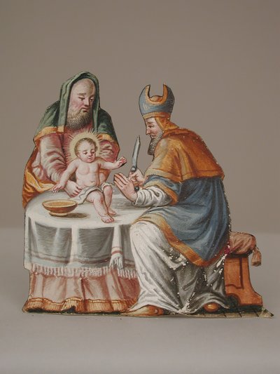 Circuncisión de Jesús en el templo, siglo XVIII de Unbekannt