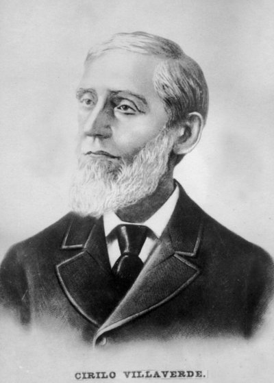 Cirilo Villaverde, poeta, novelista, periodista y luchador por la libertad cubano, c. 1910 de Unbekannt