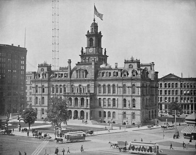 Ayuntamiento, Detroit, Michigan, c1897 de Unbekannt