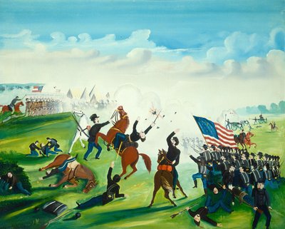 Batalla de la Guerra Civil, 1861 o después de Unbekannt
