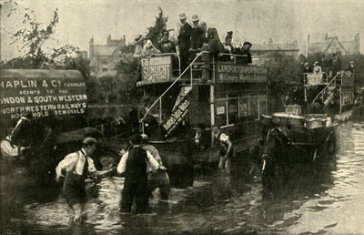 Clarendon Road, Southsea, después de una tormenta de Unbekannt