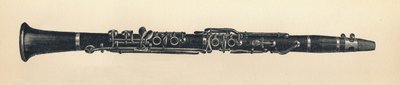Clarinete, 1895 de Unbekannt