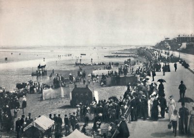 Cleethorpes - Una vista en las arenas, 1895 de Unbekannt