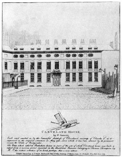 Casa Cleveland por St James, Londres, 1799 de Unbekannt