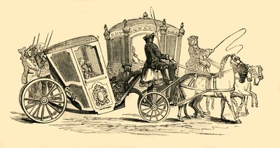 Carruajes: Reinado de la Reina Ana, 1881 de Unbekannt