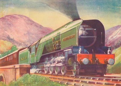 Locomotora Cock O The North, L.N.E.R., en las Tierras Altas, 1940 de Unbekannt