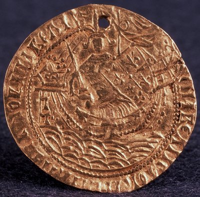 Moneda Korabelnik del Zar Iván III Reverso: Gobernante en su barco, 1471-1490 de Unbekannt