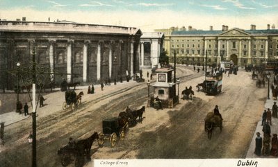 College Green - Dublín, finales del siglo XIX-principios del siglo XX de Unbekannt