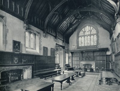 College Hall, mirando al oeste, 1926 de Unbekannt