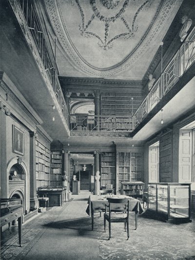 Biblioteca del Colegio: La parte central, 1926 de Unbekannt