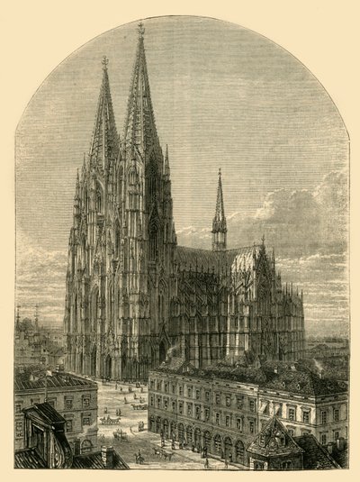 Catedral de Colonia terminada, 1881 de Unbekannt