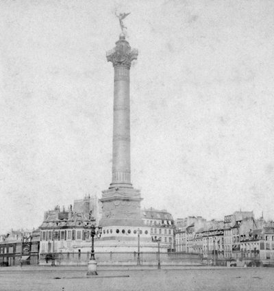Columna de Julio, Plaza de la Bastilla, París, Francia, finales del siglo XIX o principios del siglo XX de Unbekannt