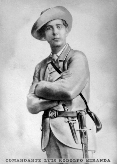Comandante Luis Rodolfo Miranda, Comandante del Ejército de Liberación Cubano, c1910 de Unbekannt