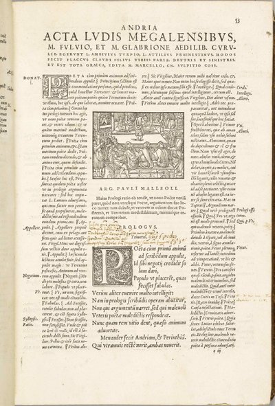 Comedias de Terencio por Jean de Roigny, 1552 de Unbekannt