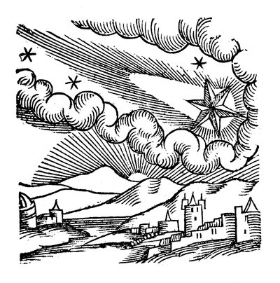 Cometa de 1456 Halley, 1557 de Unbekannt