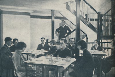 Comodidad para los pasajeros y la cabina de un control central maravilloso, c1935 de Unbekannt