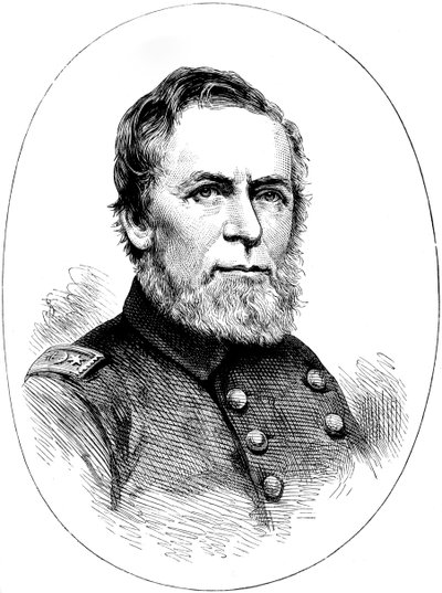 Comodoro AH Foote, oficial naval de la Unión en la Guerra Civil Americana, c1880 de Unbekannt