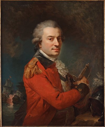 Conde Pierre André de Suffren de Saint-Tropez 1729-1788, mediados del siglo XVIII de Unbekannt