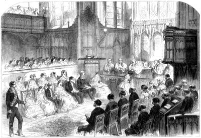 Confirmación de la princesa real, Castillo de Windsor, 1856 de Unbekannt