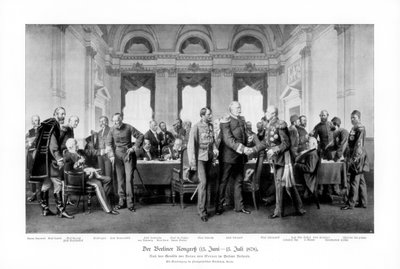Congreso de Berlín 13 de junio-13 de julio de 1878, 1900 de Unbekannt