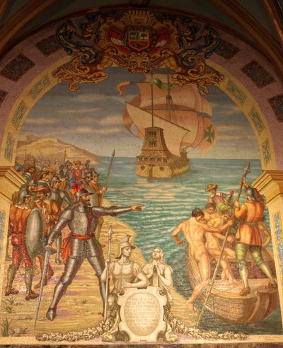 Conquista del Perú por Francisco Pizarro de Unbekannt