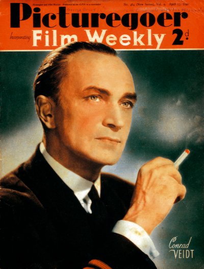 Conrad Veidt 1893-1943, actor alemán, 1940 de Unbekannt