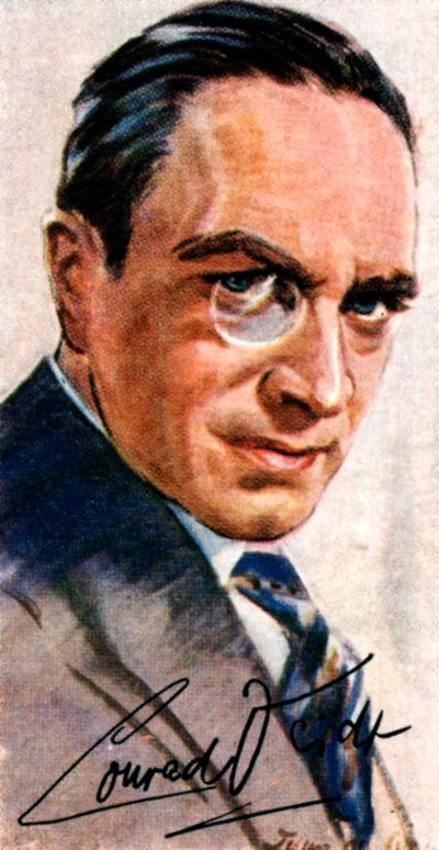 Conrad Veidt, 1893-1943, actor alemán, siglo XX de Unbekannt
