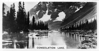 Lago Consolación, Alberta, Canadá, c1920s de Unbekannt