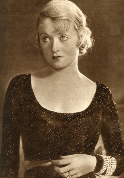 Constance Bennett, actriz estadounidense, 1933 de Unbekannt
