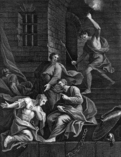 Conversión del carcelero, 1815 de Unbekannt