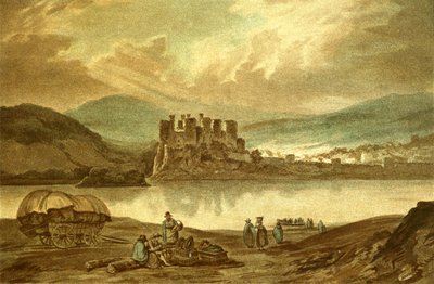 Castillo de Conway, c1900 de Unbekannt