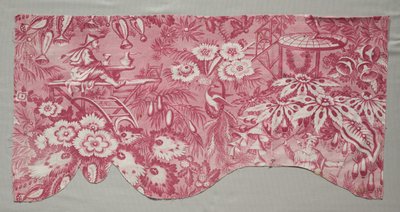 Textil impreso en cobre, principios de 1800 de Unbekannt