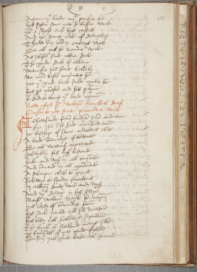 Copia de la Crónica de Andrew of Wyntoun, Fol 431 recto, c.1550 de Unbekannt