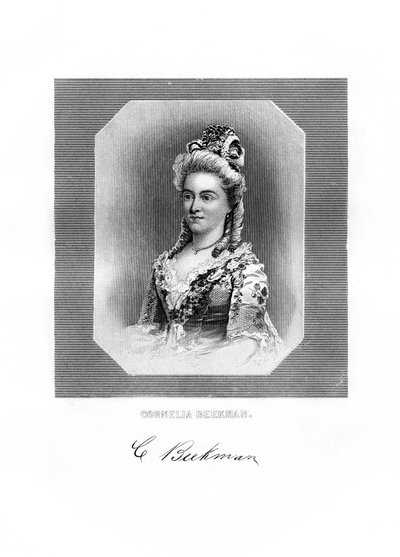 Cornelia Beekman, patriota estadounidense, siglo XIX de Unbekannt