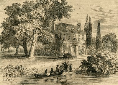 Casa Corney, en 1760, c1878 de Unbekannt