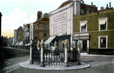 Piedra de la Coronación, Kingston upon Thames, Londres, siglo XX de Unbekannt