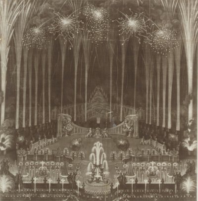 Coronación de la Zarina Isabel, Moscú, 25 de Abril de 1742 de Unbekannt