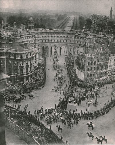 Coronación del Rey Jorge V y la Reina María, Londres, 1911 de Unbekannt