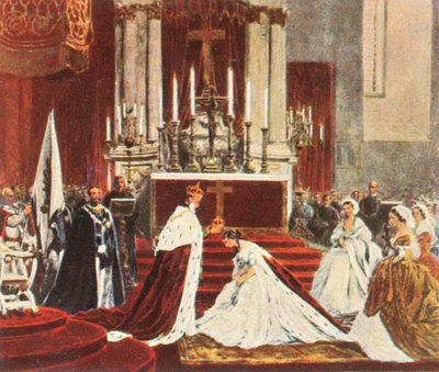 Coronación de Guillermo I en Königsberg, 18 de octubre de 1861 de Unbekannt