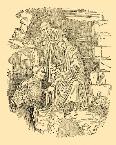 Cosmo De Medici como uno de los Reyes Magos, c1930 de Unbekannt