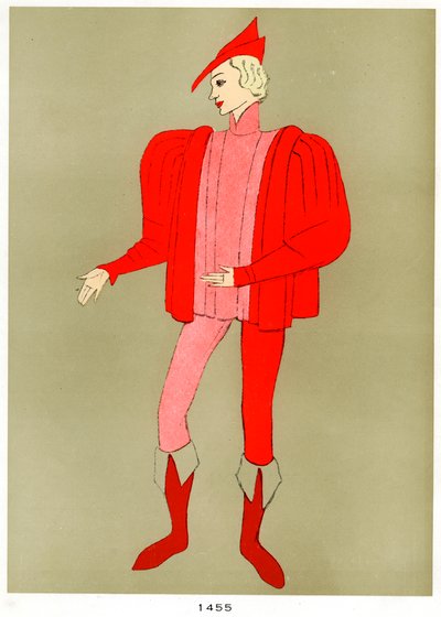 Traje de 1455 de Unbekannt