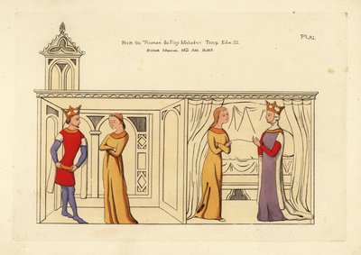 Traje de un rey y una reina de Unbekannt