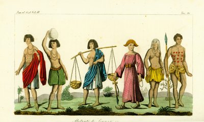 Traje de los habitantes de Sennar de Unbekannt
