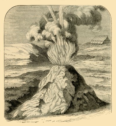 Erupción del Cotopaxi en 1743, 1881 de Unbekannt
