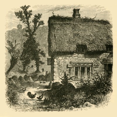 Cabaña en Radway, 1898 de Unbekannt