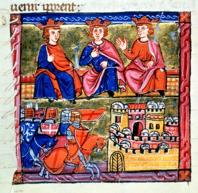 Consejo de Acre y el asedio de Damasco, 1147-1148 finales del siglo XII de Unbekannt