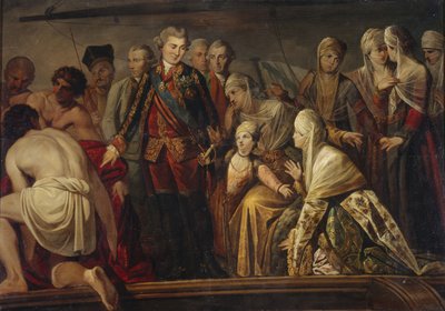 Conde Alexey Grigoryevich Orlov después de la Victoria de Chesma, Segunda Mitad del siglo XVIII de Unbekannt